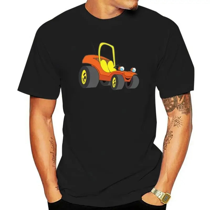 Speed Buggy Retro Hanna Barbera Cartoon Poster Fan Men'S T-Shirt Size S-Xxl Humorous Tee Shirt