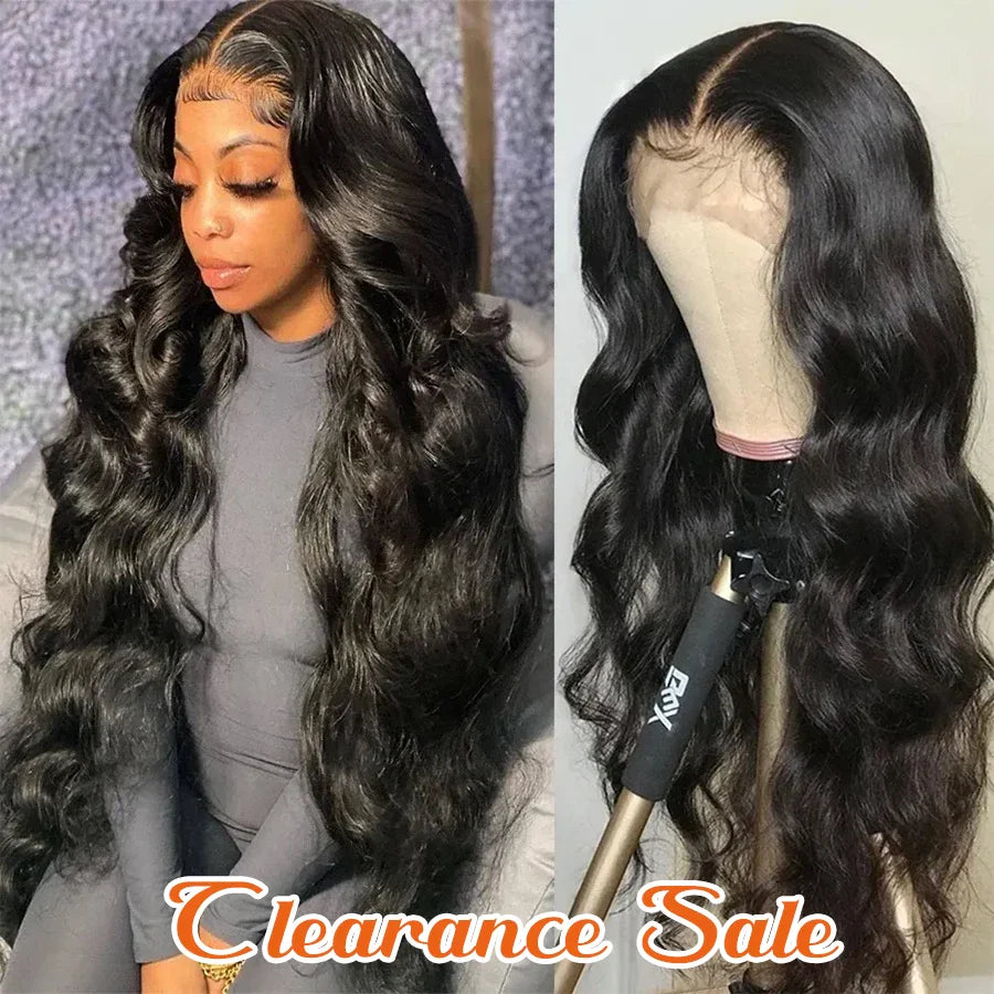 13x4 T Part Body Wave Lace Front Wig Transparent Lace Frontal Wig Human Hair Wigs 5x6 Glueless Wig Human Hair Ready To Wear