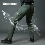 DAYWOLF Military Tactical Pants Men Plus Size Waterproof Breathable Light Slim Fit Multi Pockets Elasticity Cargo Trousers