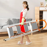 Home Indoor Portable Stairs Modern Telescopic Step Stools Folding Aluminum Ladder Kitchen Multi-function Herringbone Step Ladder