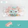 DIY Baby Soft Rubber Big Particle Bricks Model Toys Cute Building Blocks Early Educational Toy Safe and Non-toxic for Children