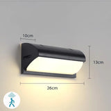 LED outdoor lights waterproof IP65 Motion Sensor light led outdoor wall light outdoor lighting AC85-265V outdoor wall lamp