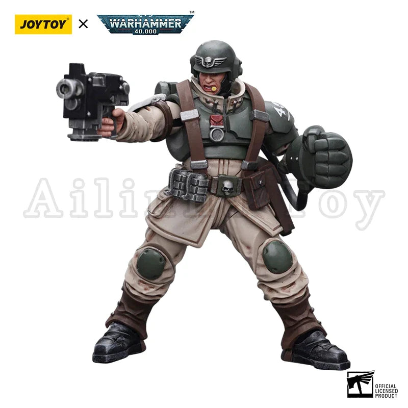 JOYTOY 1/18 Action Figure 40K Cadian Command Squad Anime Military Model Free Shipping