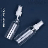 Refillable 150ml 200ml 300ml 500ml Clear PET Plastic Portable Spray Bottle Empty Perfume Container Portable Travel Accessories