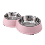 Pet Food Bowls Dog Water Bowl Puppy Feeding Bowls With Detachable Bowls Non Skid Food Bowls Dog Feeding Watering supplies