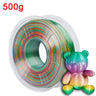 Silk PLA Rainbow Filament 1.75mm 3d Printer Filaments PLA 1kg 500g 250g 3D Pen Printing Plastic Materials Resin Multicolor