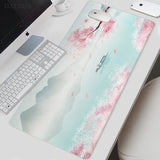 Mouse Pad Gaming Landscape Painting XL Home Custom Large Mousepad XXL Mechanical Keyboard Pad Office Office Accessories Mice Pad