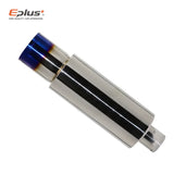 EPLUS Car Exhaust Straight Pipe Muffler Tail Pipe Universal High Quality Stainless Steel Interface 51 63 76MM Exhaust System End