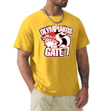 Olympiakos Gate 7 T-shirt sweat Aesthetic clothing plus size tops plain workout shirts for men