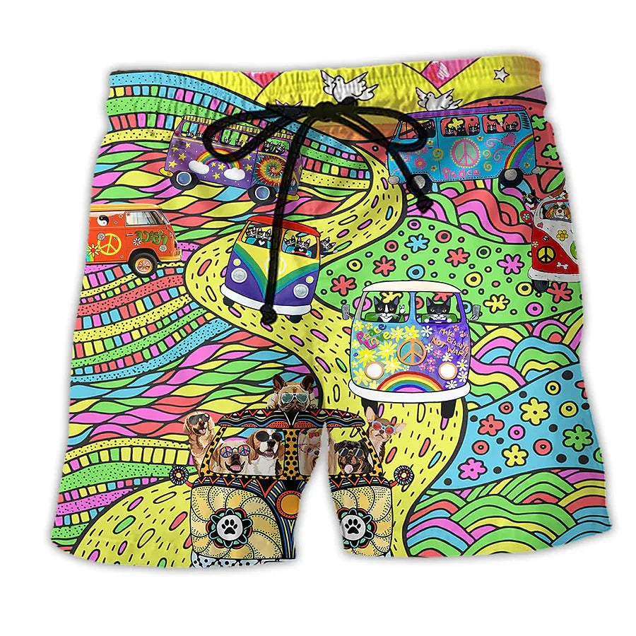 Men's Swimwear shorts Skull 3D Printed Surfing Board Shorts Kids Beach Shorts Men's Swim Trunks Masculina Briefs Boys Trunks