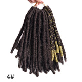 Jumbo Faux Locs Synthetic Crochet Braids Hair Extension Afro Hairstyles Soft Dreadlock For Women Crochet Braiding Hair