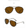 Retro Aviator Sunglasses Men Metal Frame Sunglasses Men Retro Sunglasses Men Big Frame Cycling Sun Glasses Equipment