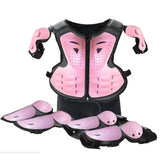 For Height 0.85-1.7M Latka Boy Girl Child Youth Body Protect Vest Armor Kids Motocross Chest Spine Protection Gear Knee guard