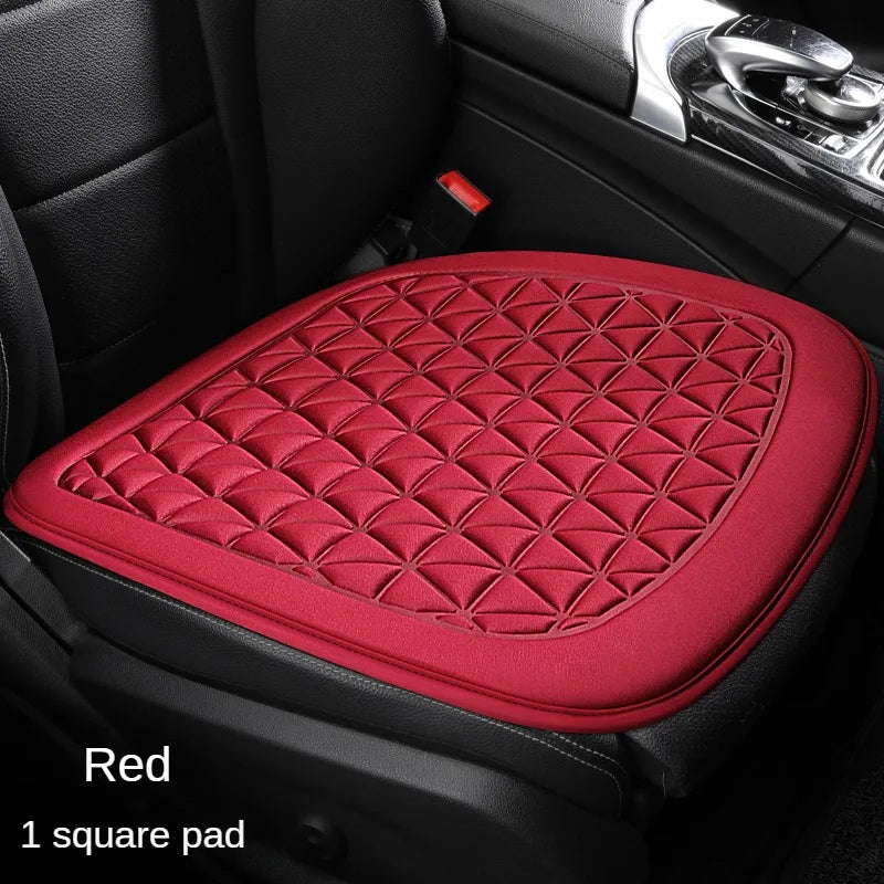 Breathable fabric car seat cover 3D triangular concave convex hip massage cover General car seat cushion with backrest cushion