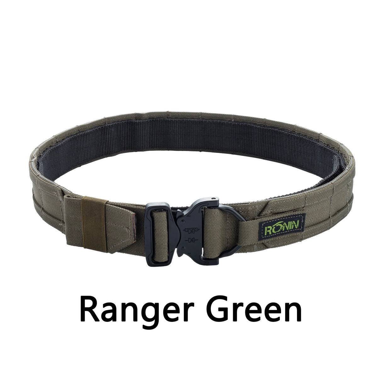 Ronin Style Tactical SENSHI Belt 【1.5 Inch】 Outdoor Military Hunting Double Layer Belt Molle System AIRSOFT