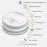 Tuya WiFi Smoke Detector Alarm Smart Fire Protection 90dB Smoke Alarm Sensor Home Security System work with Tuya Smart Life APP