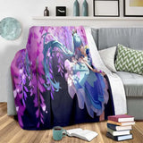 Genshin Impact blanket sofa blanket air conditioning cover blanket blankets for beds cute blanket children‘s blanket