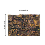 Background Rock Slab Terrarium Landscape Photography Board Reptiless Aquarium Terrariums Decorative Glass Cork Tank