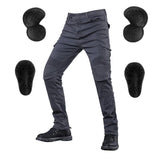 Logo PK719 B06 Four Seasons Riding Motorcycle Pants Classic Outdoor Riding moto Drop-resistant Pant With Hip Knee Gear