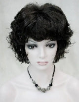 Fashion Short Women‘s Wigs Blonde Brown Black Wig Bob Curly Wigs Real Natural Hair