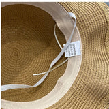 2pcs Set Summer Straw Hat With Bag For Girls Casual Bowknot Sunhat Children Protection Visor Caps Outdoor Beach Bucket Hat