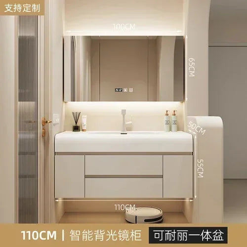 Wall Shelf Sink Bathroom Cabinet Shelfs Accessories Toilet Storage Bathroom Cabinet Locker Unit Mobile Bagno Home Furniture DQ