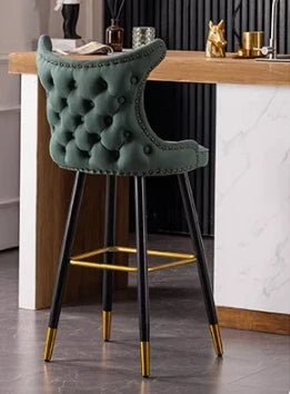 Italian Nordic Dining Room Chairs High Relax Designer Modern Chair Dining Room Accent Cadeira Gamer Restaurant Furiture MQ50CY