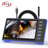 7 Inch IPS Screen Endoscope Camera 1M-15M HD1080P Single Dual Triple Lens HD1920 5.0MP Autofocus USB Pipe Inspection Borescope