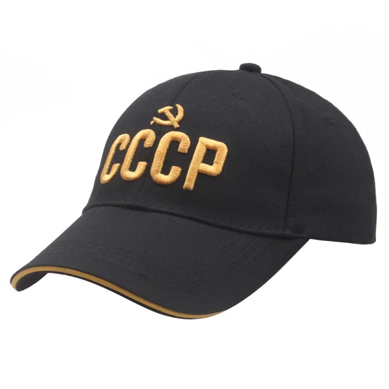 Fashion Summer Men Baseball Cap CCCP USSR Russiane Cap Soviet Memorial Baseball Caps Outdoor Shade Sun Hat Hip Hop Hats Gorras