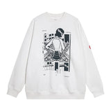 Good Quality CAVEMPT Fashion Sweatshirts Men CAV EMPT Manga Women's Print Vintage Crewneck Hoodie