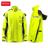 Motowolf Motorcycle Riding Raincoat Split Waterproof Outdoor Rain Pants Suit   Rain Suit Reflective Motorcycle Rain Gear