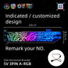 RGB VGA Holder Customize ARGB Horizontal GPU Bracket Video Card Support Graphics Stand Customizable AURA DIY PC Water Cooler CPU