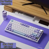 Ajazz AK820 Mechanical Keyboard Customized Soft Gasket Structure Optional Wired/Three-mode RGB Backlit 75% Portable Hot Swap