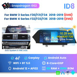 Anti-glare Screen Snapdragon 662 Android 12 All In One Car Intelligent System For BMW 3 Series F30 F31 F34 /4 Series F32 F33