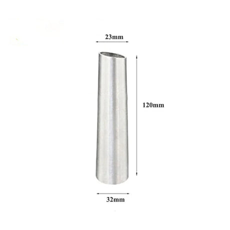 4pcs brushed Stainless Steel Leg Covers for Cabinet Tilt Metal Sofa Cups Leg Protecter Chair Leg Accessory