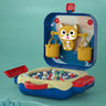 Montessori Magnetic Fishing Toys Rotary fishing Tray Electric Bag Marine Life Children Early Educational Game for Baby gift