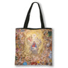 Our Lady of Guadalupe Virgin Mary Print Handbag Women Catholic Churches Canvas Shopping Bags Casual High-capacity Tote Bag Gift