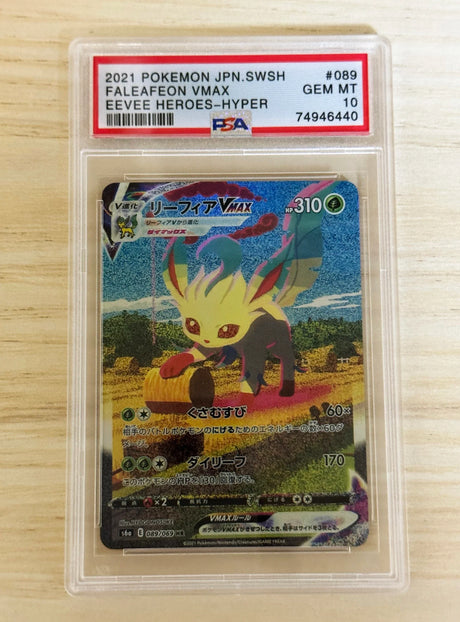 Diy Pokemon PSA Pikachu Charizard Venusaur Mew Collection Card PTCG Copy Version 10Points Rating Card Anime Game Cards Gift Toy