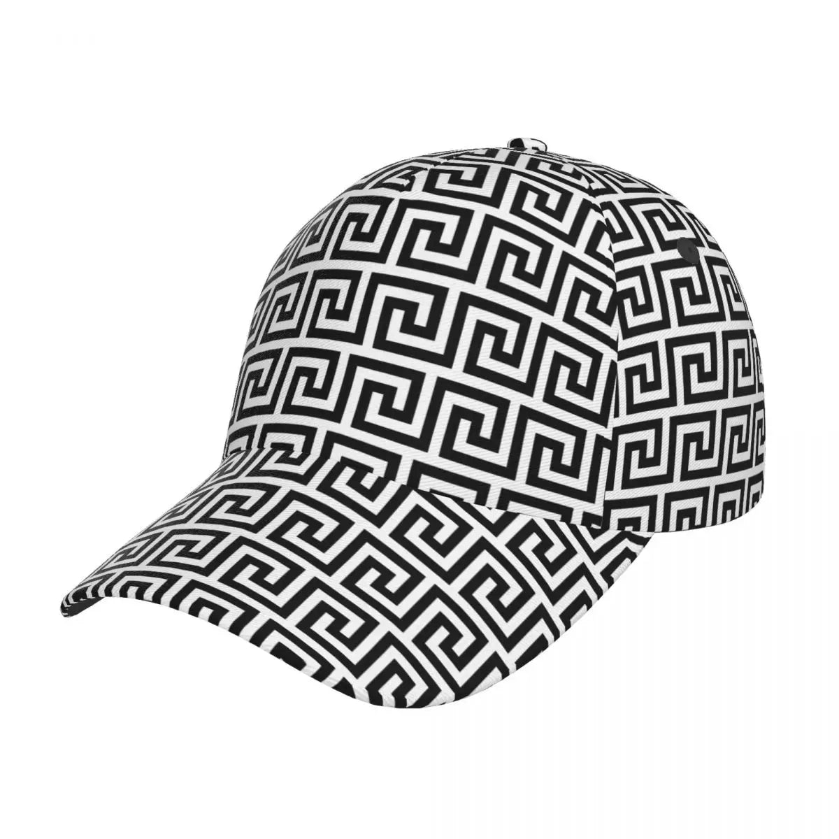 2023 New Arrival Baseball Cap Greek Key Meander Antique Motif Outfit Unisex Style Trucker Hats Classic Snapback Hat Gift