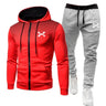 2023 Fashion Tracksuit For Men Hoodie Fitness Gym Clothing Men Running Set Sportswear Jogger Men'S Tracksuit Winter Suit Sports