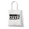 ATEEZ Say My Name Kpop Korean Style Cartoon Women Shopping Bags Girls Fashion Casual Pacakge Hand Bag Female Shoulder Bag