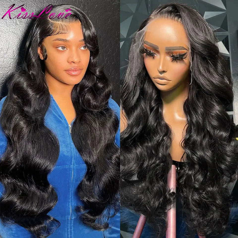 Body Wave 13x4/13x6 HD Lace Front Human Hair Wigs Wear Go Glueless Wig Pre Plucked 5x5 HD Lace Closure Wig 360 Lace Frontal Wigs