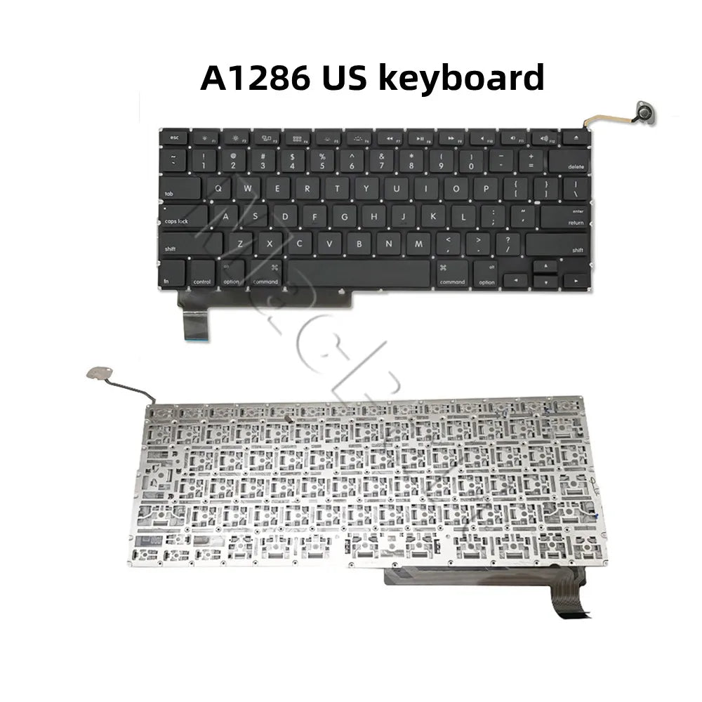 New Laptop US keyboard For Macbook Pro A1502 A1297 A1278 A1398 A1425 A1286 A1466 A1369 A1370 A1465 Keyboard Replacement