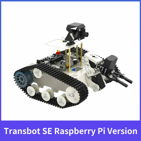 Transbot SE ROS Robot AI Vision Tank Car with 2DOF Camera PTZ Python Programing MoveIt simulation for Jetson NANO Raspberry Pi