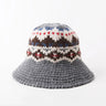 Female Knitting Bucket Hats Harajuku Bucket Hat Fishing Outdoor Panama Hip Hop Cap Men's Summer for Fisherman Hat Women Spring