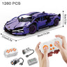 Riceblock Technical 1:14 Racing Sport Car Model Building Blocks Bricks MOC City Vehicle Supercar Adult Toy For Boy Children Gift