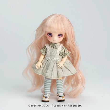 Ob11 Doll Wigs Soft Cute Braid Hair Bangs Long Hair Doll Special Wig Doll Accessories Multi-Color For 1/12 Bjd, Gsc  Ymy