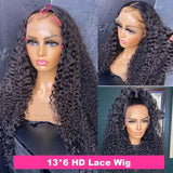 hd lace wig 13x6 human hair Curly Wig For Women choice Pre Plucked Glueless 30 40 Inch Loose Deep Wave Water wave Frontal Wigs