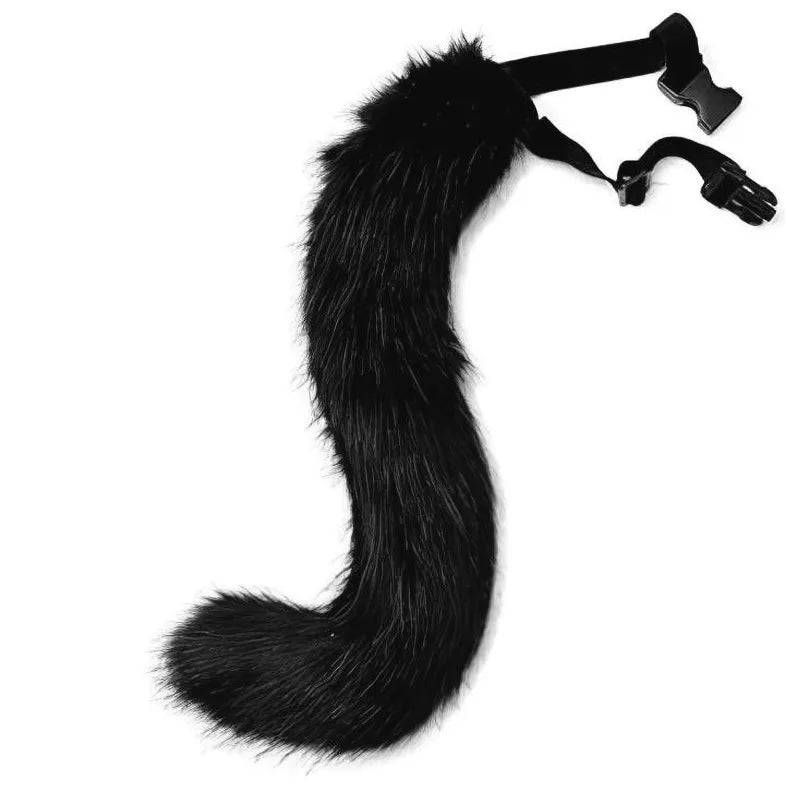 Halloween  Japanese  handmade  simulation fox tail cosplay cat lady plush  Animation Derivatives/Peripheral Products