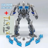 BAIWEI TW1022 Assault Column Alloy Skyfire Deformation Toy Automobile Robot Model Height 18CM